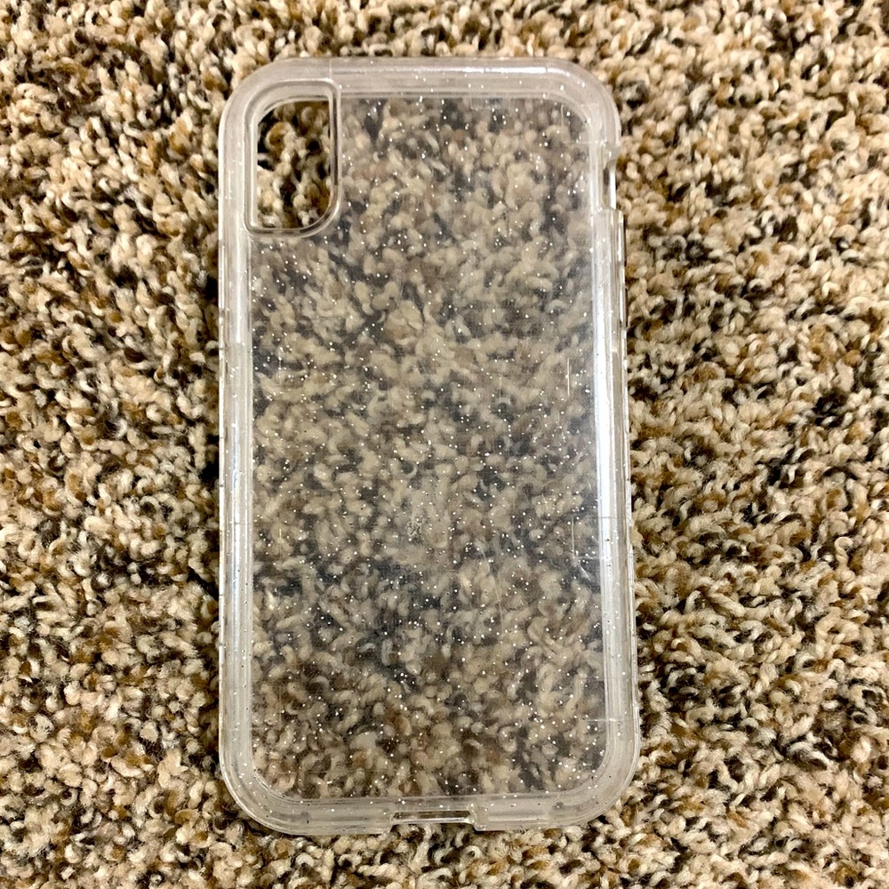 Clear iPhone XR case